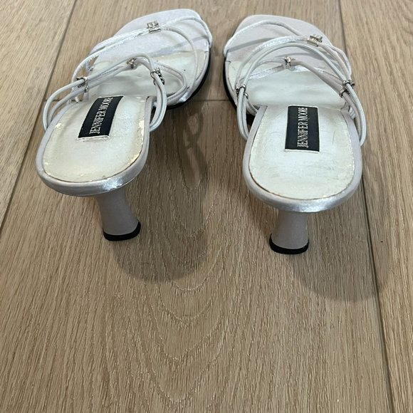 strappy evening shoes